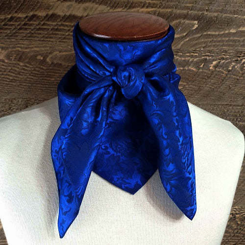 Load image into Gallery viewer, Medium Weight Jacquard Paisley Wild Rag - 36"x36"
