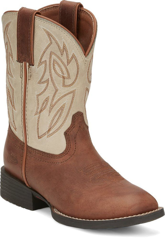Justin Canter Junior Square Toe Boot - Brown