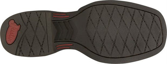 Justin Bowline Junior Square Toe Boot - Brown