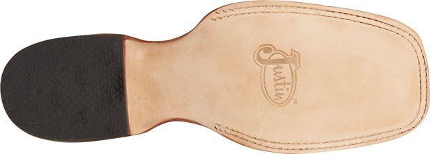 Load image into Gallery viewer, Justin 11" Hayes Square Toe Boot - Tan
