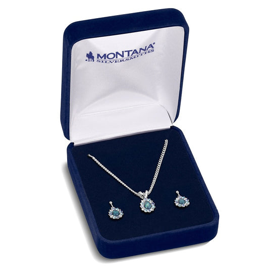 Montana Silversmith's Northern Glow Opal Jewelry Set