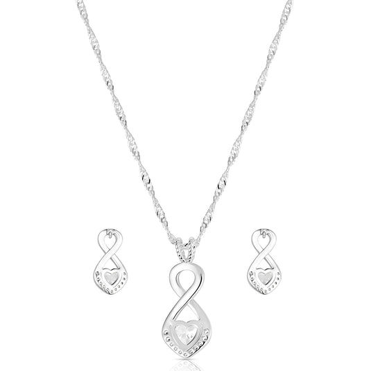 Montana Silversmith's Tough Enough to Wear Pink Love Jewelry Set