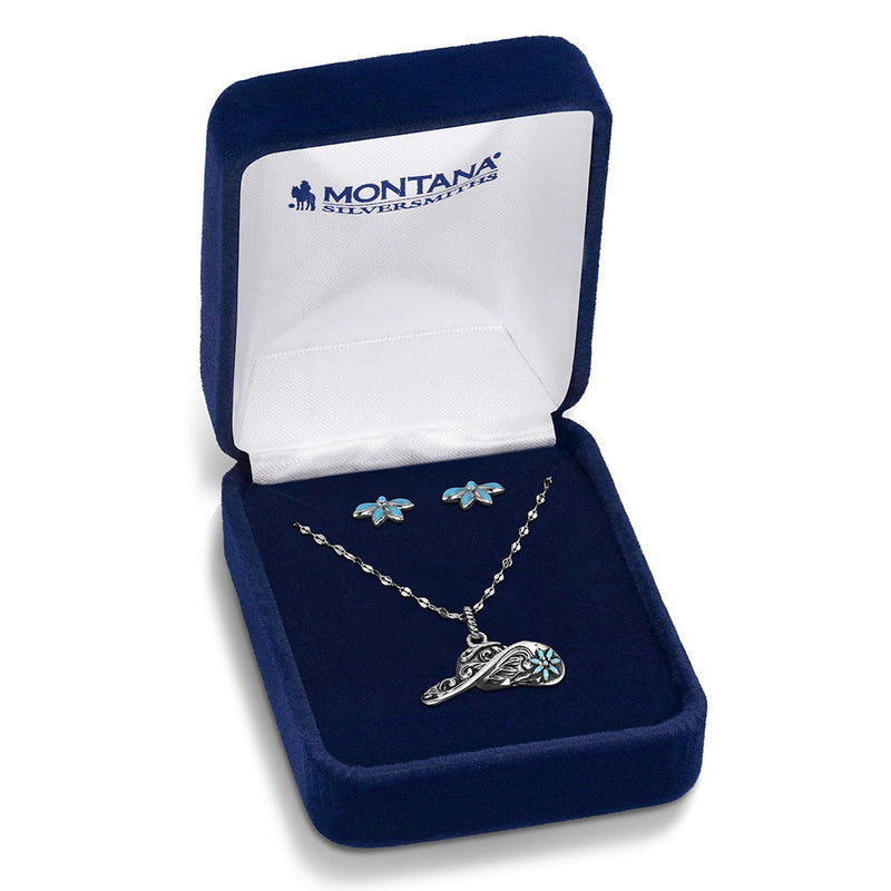 Load image into Gallery viewer, Montana Silversmith's Under the Brim Jewelry Set
