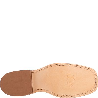 Justin 11" Bent Rail Austin Square Toe Cowhide Boot - Cognac