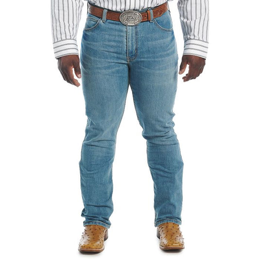 Justin 1879 Slim Fit Boot Cut Denim Jean - Medium Wash