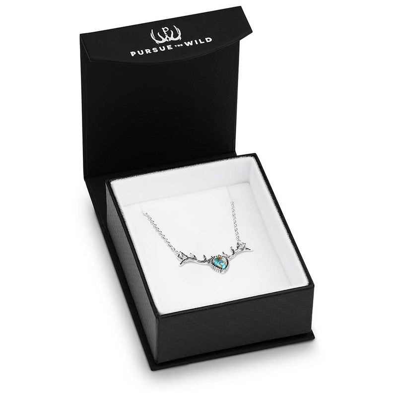 Load image into Gallery viewer, Montana Silversmith's Alpine Mountain Embrace Turquoise Necklace
