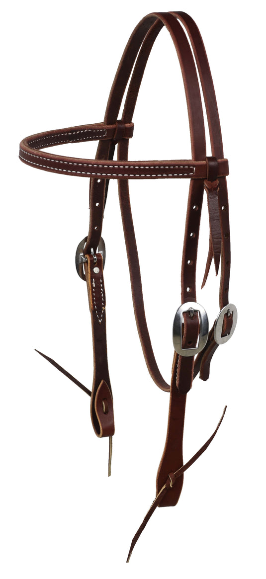 Berlin Latigo Straight Browband Headstall