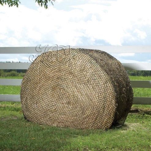 Hay Chix Livestock Large Bale Hay Net - 6x6 - 2-1/2