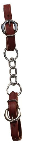 Berlin Latigo Single Chain Curb Strap - 1/2"