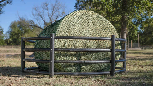 Load image into Gallery viewer, Hay Chix Livestock Large Bale Hay Net - 6x6 - 2-1/2"
