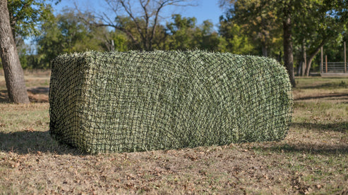 Hay Chix Livestock Large Bale Hay Net - 6x6 - 2-1/2"