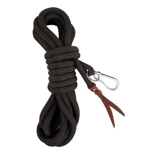 Classic Equine Premium Lunge Line - Black - 23'