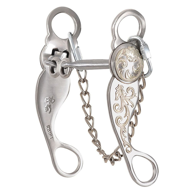 Load image into Gallery viewer, Classic Equine Les Vogt Roper Collection Dogbone Snaffle with Swivel Shank Bit

