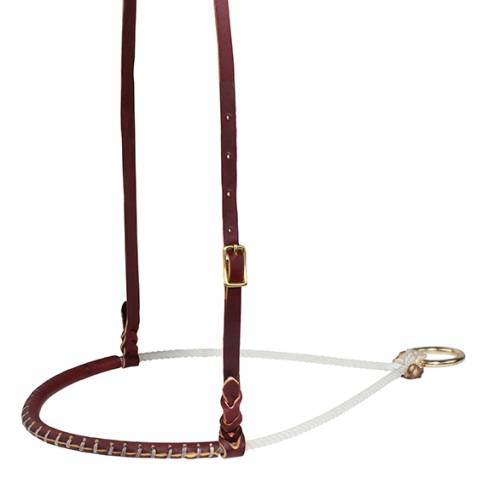 Professional's Choice Hand Laced Rope Noseband 1/4