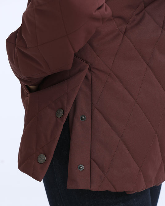 Cinch Womens Barn Coat - Purple