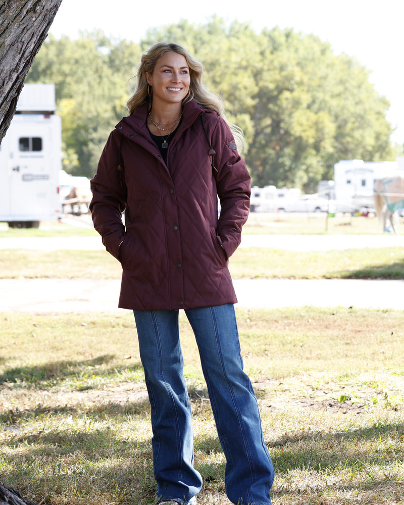 Load image into Gallery viewer, Cinch Womens Barn Coat - Purple
