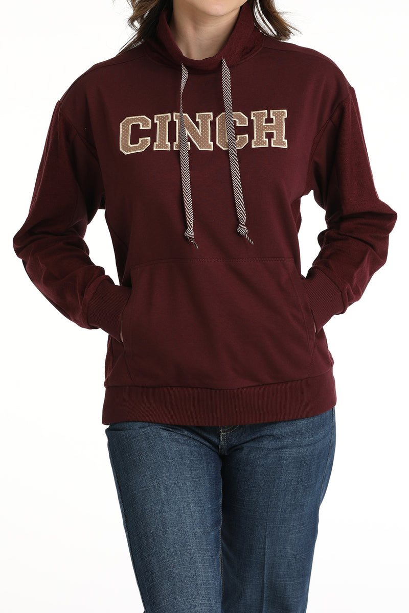 Load image into Gallery viewer, Cinch Women's French Terry Hoodie - Purple
