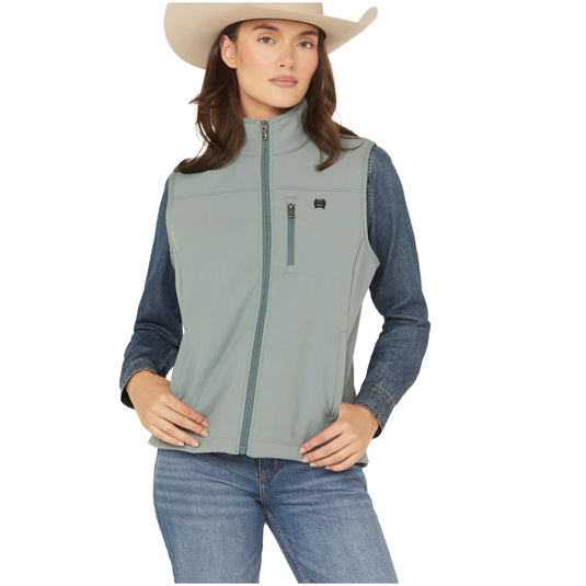Cinch Women's Windproof Vest - Green