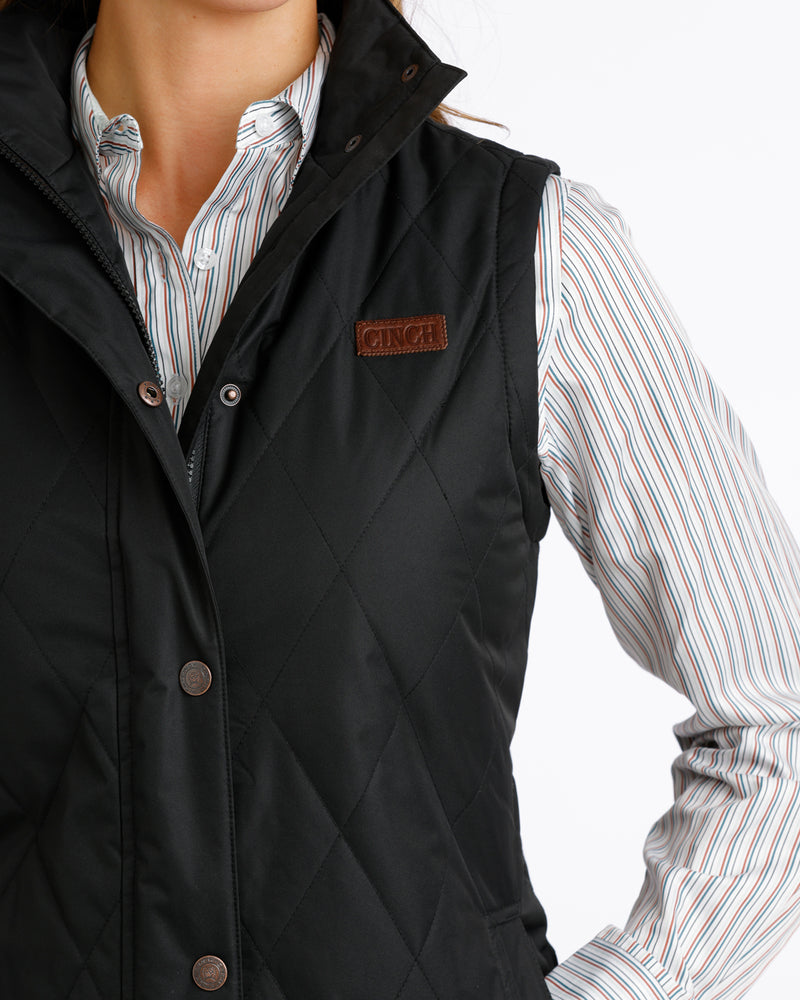 Load image into Gallery viewer, Cinch Women's Barn Vest - Black
