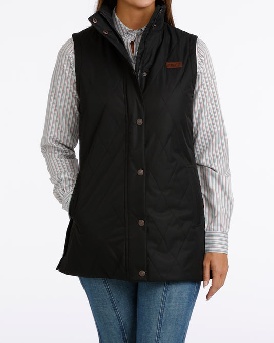 Cinch Women's Barn Vest - Black
