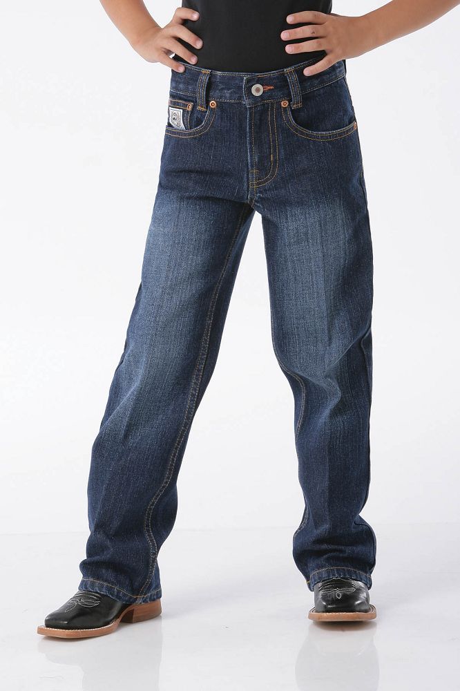 Load image into Gallery viewer, Cinch Toddler Boys White Label Relaxed Fit Denim Jean - Dark Stonewash
