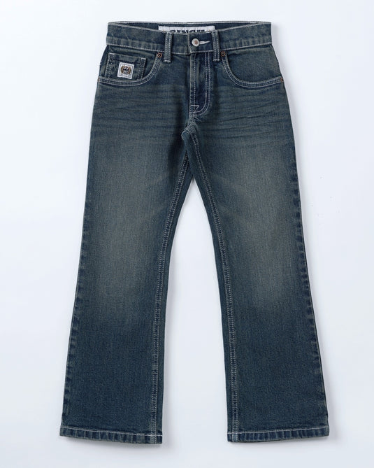 Cinch Boys Relaxed Fit Denim Jean - Dark Stonewash