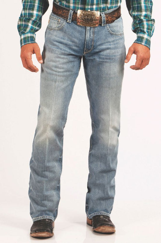 Cinch Carter 2.0 Relaxed Fit Denim Jean - Light Stonewash