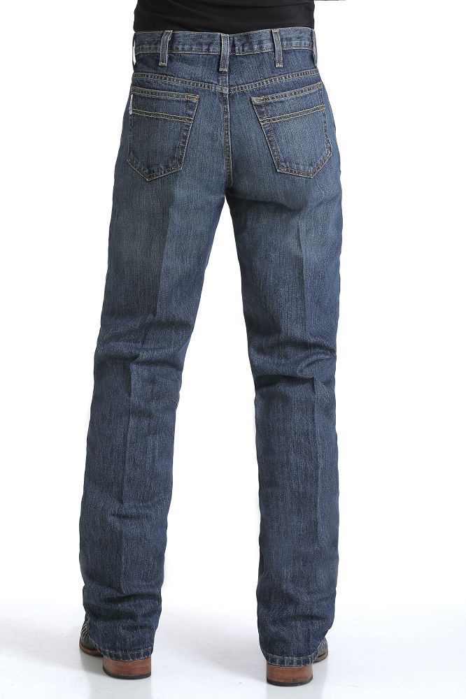 Load image into Gallery viewer, Cinch White Label Relaxed Fit Denim Jean - Dark Stonewash
