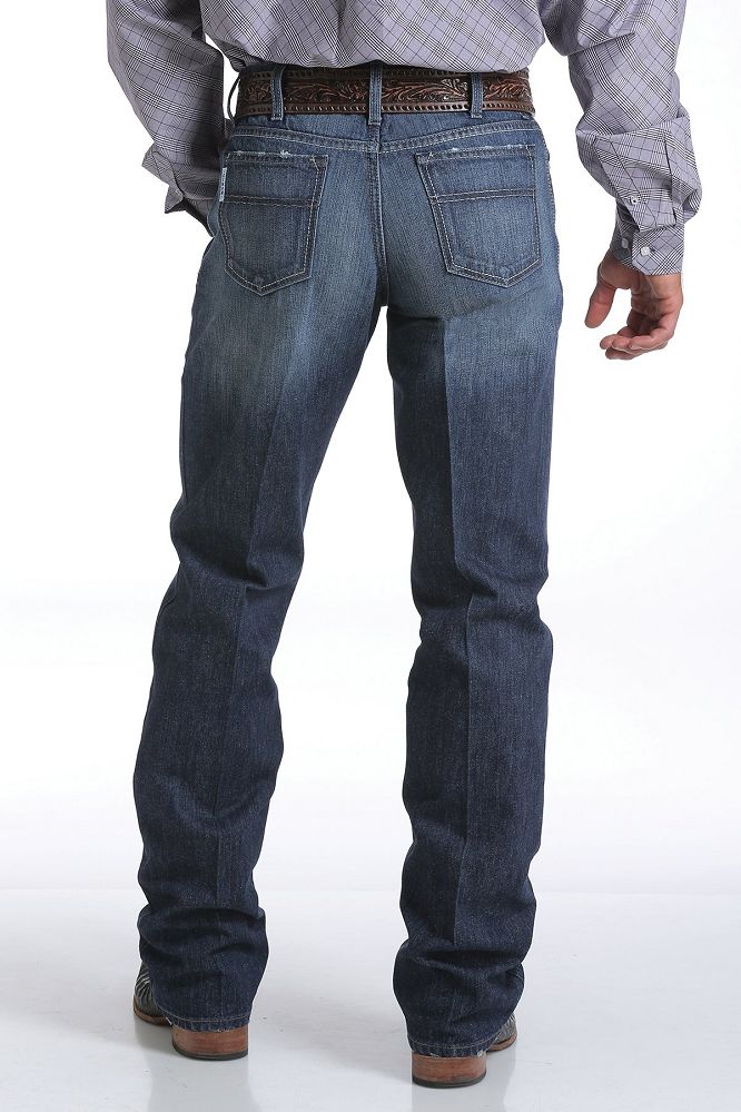 Load image into Gallery viewer, Cinch White Label Relaxed Fit Denim Jean - Dark Stonewash
