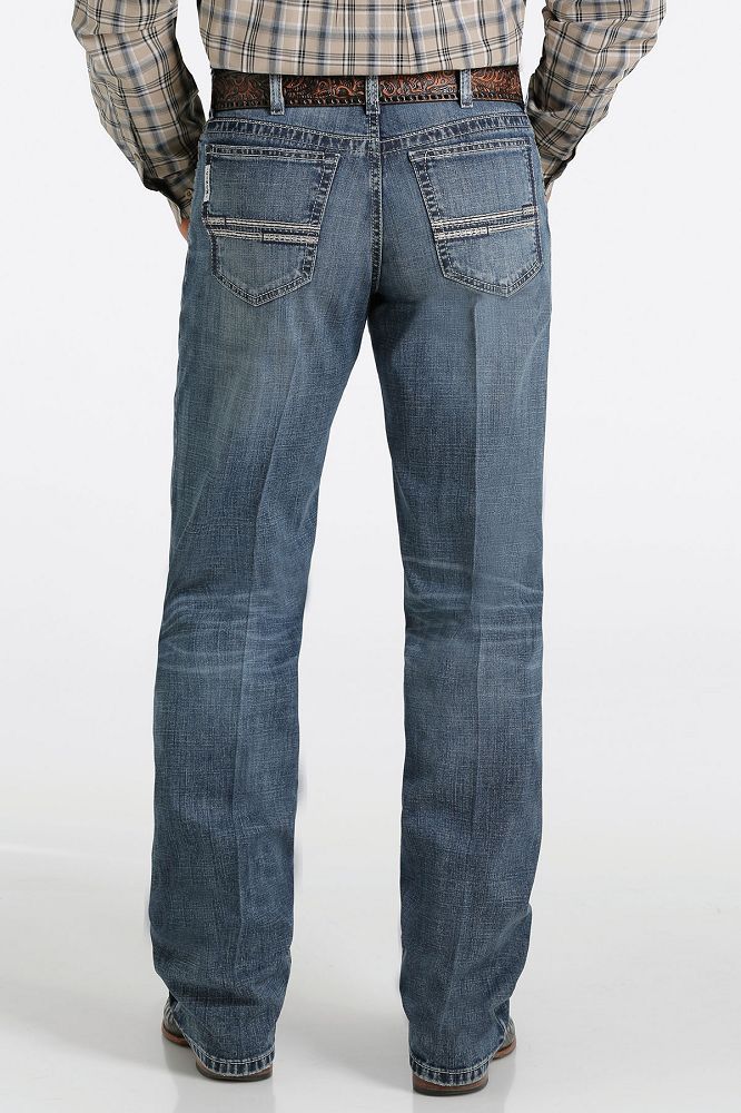 Load image into Gallery viewer, Cinch White Label ARENAFLEX Relaxed Fit Denim Jean - Medium Stonewash
