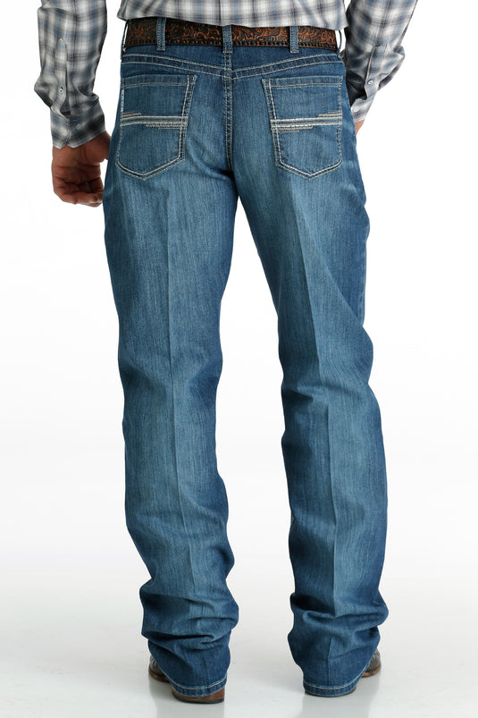Cinch White Label Relaxed Fit Denim Jean - Medium Stonewash
