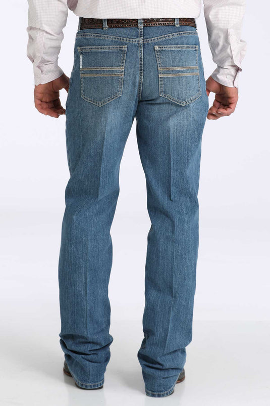 Cinch White Label Relaxed Fit Denim Jean - Medium Stonewash