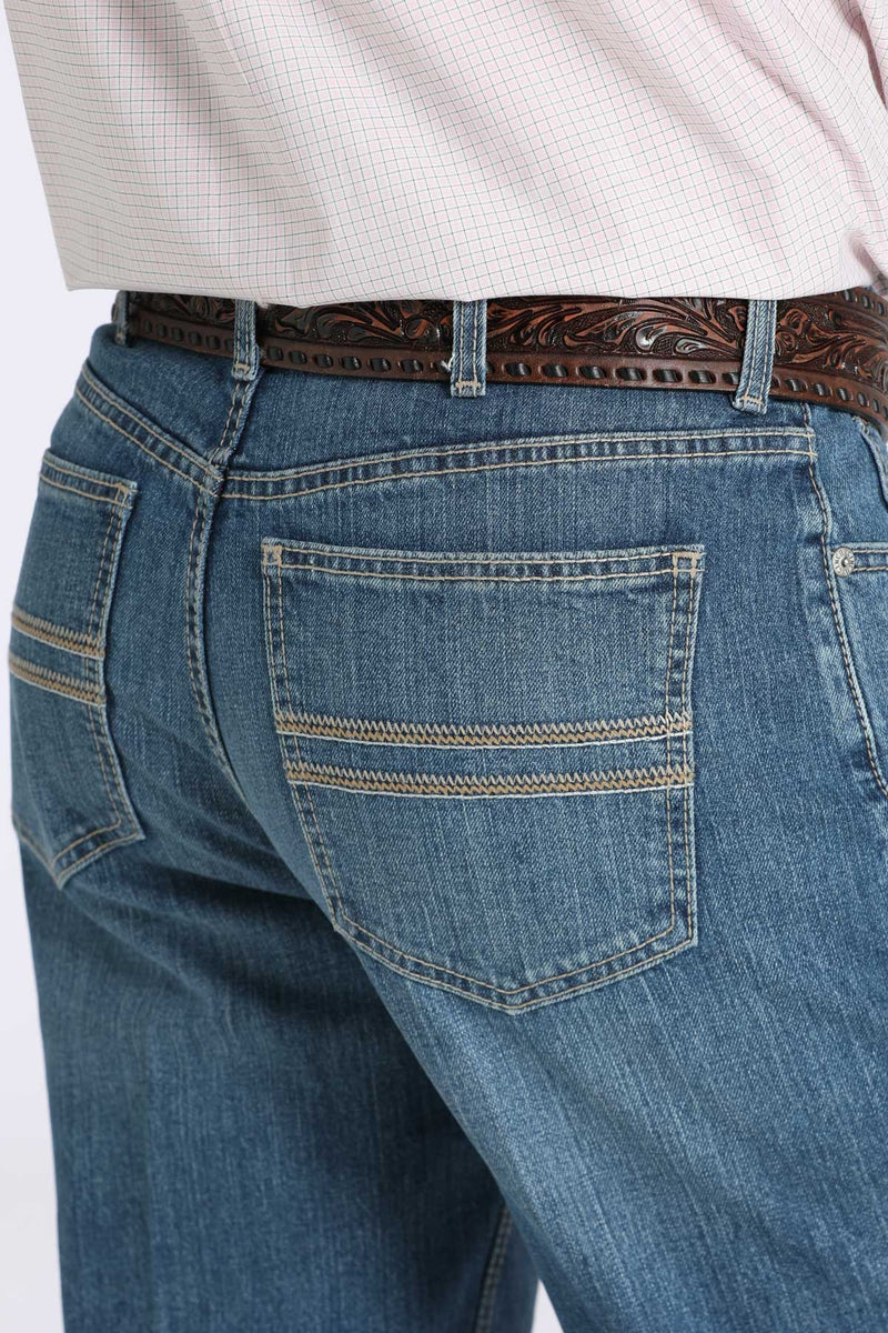 Load image into Gallery viewer, Cinch White Label Relaxed Fit Denim Jean - Medium Stonewash
