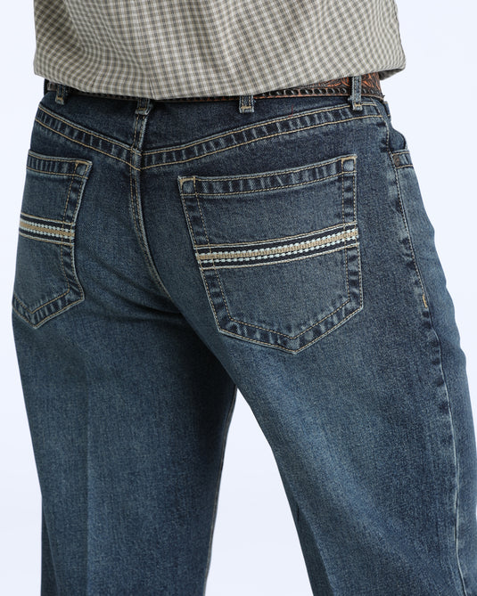 Cinch White Label Relaxed Fit Denim Jean - Stonewash
