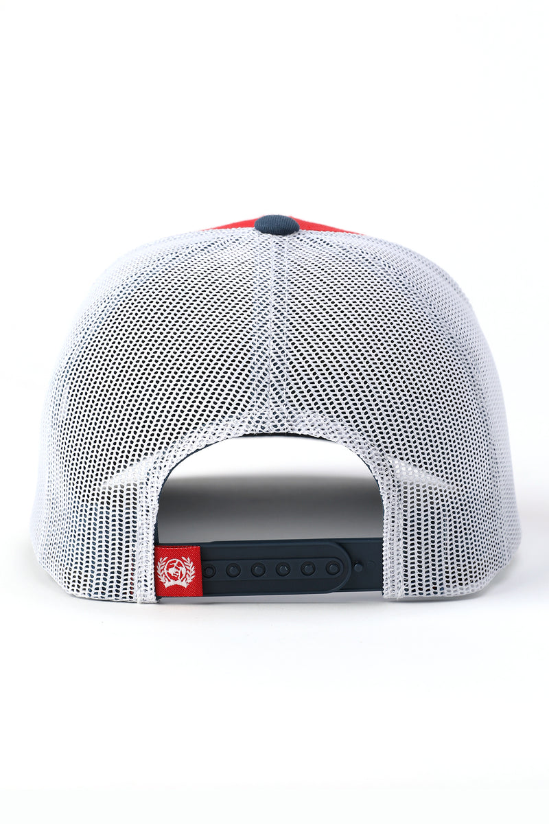 Load image into Gallery viewer, Cinch Men's Trucker Ball Cap - Red/Navy
