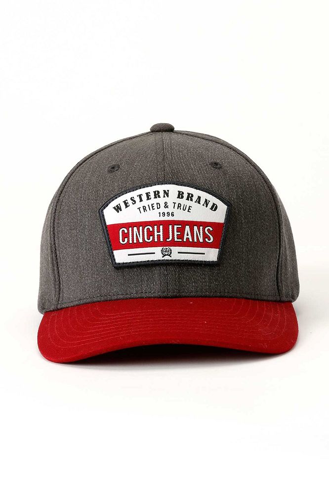 Load image into Gallery viewer, Cinch FlexFit Ball Cap - Heather Gray
