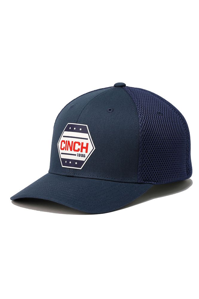 Load image into Gallery viewer, Cinch FlexFit Ball Cap - Navy
