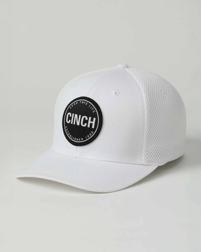Load image into Gallery viewer, Cinch FlexFit AirMesh Ball Cap - White
