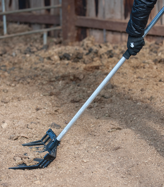 Cashel Manure Fork Head - Black