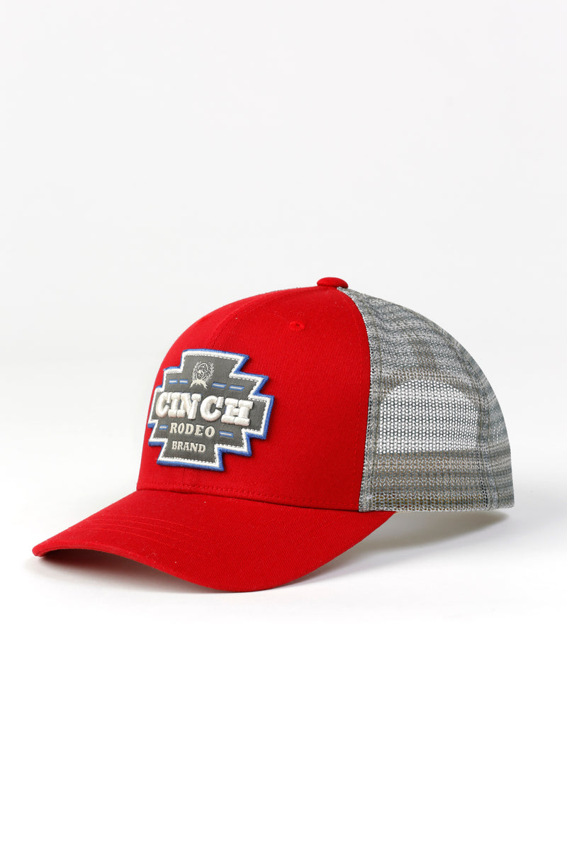 Load image into Gallery viewer, Cinch Womens Trucker Ball Cap - Red
