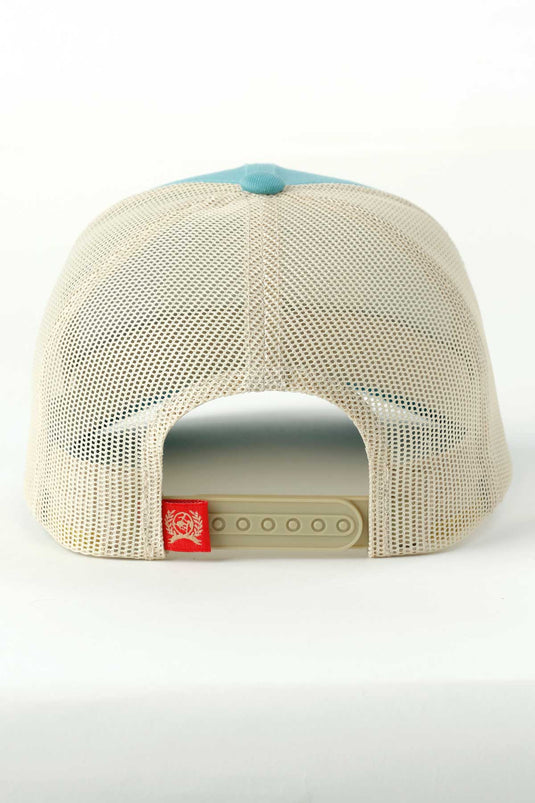 Cinch Womens Trucker Snapback Ball Cap - Blue