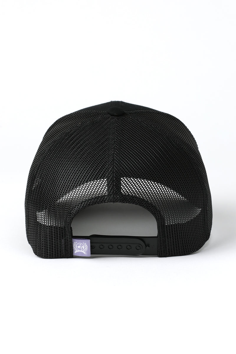 Load image into Gallery viewer, Cinch Womens Aztec Trucker Ball Cap - Black
