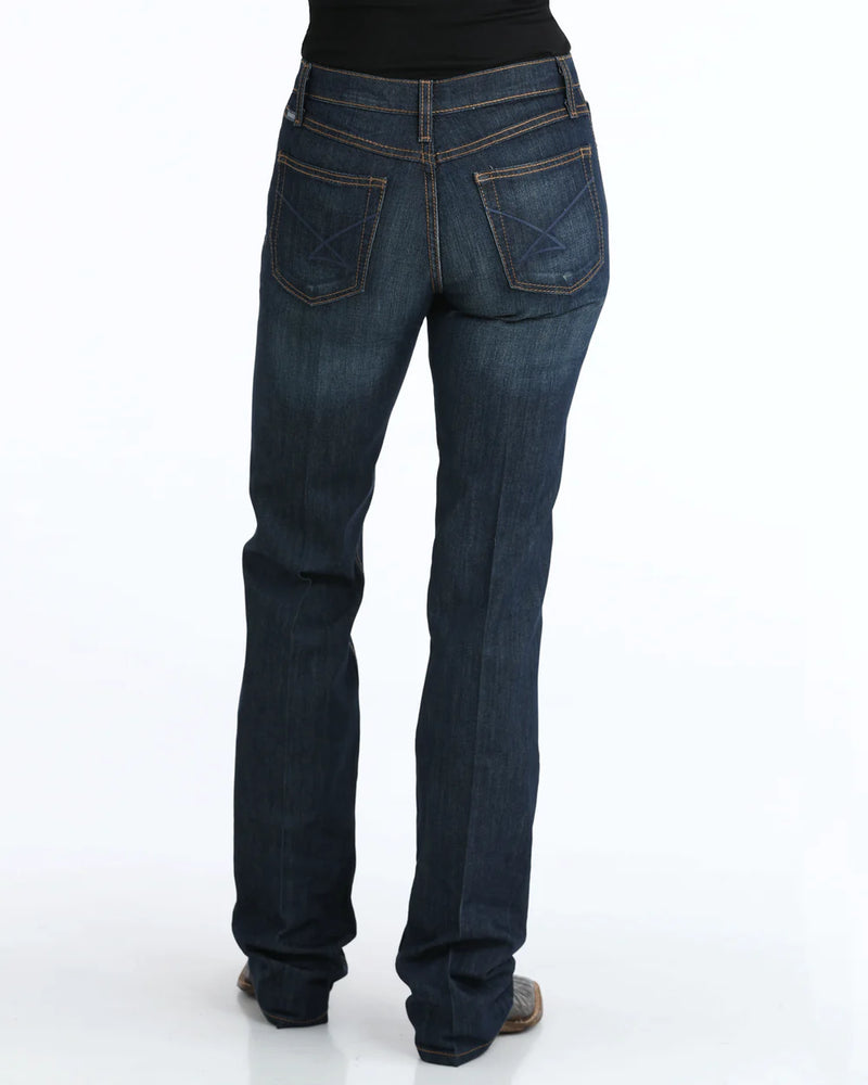 Load image into Gallery viewer, Cinch Jenna Relaxed Fit Denim Jean - Dark Stone Wash
