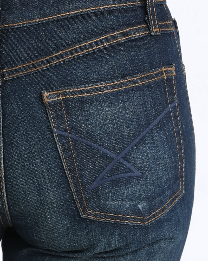 Load image into Gallery viewer, Cinch Jenna Relaxed Fit Denim Jean - Dark Stone Wash
