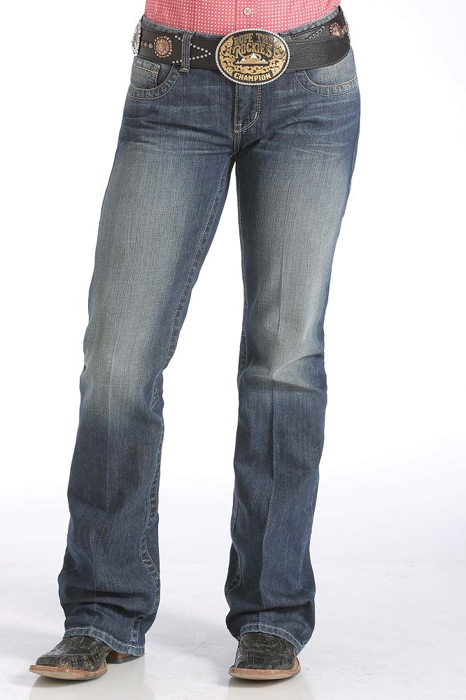 Load image into Gallery viewer, Cinch Ada Relaxed Fit Denim Jean - Medium Stonewash
