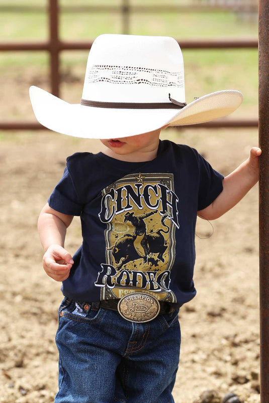 Cinch Infant Cinch Rodeo Short Sleeve Tee Shirt - Navy