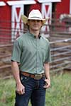 Load image into Gallery viewer, Cinch Mens ARENAFLEX Short Sleeve Print Shirt - Olive
