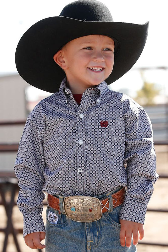 Cinch Infant Long Sleeve Print Shirt - Multi