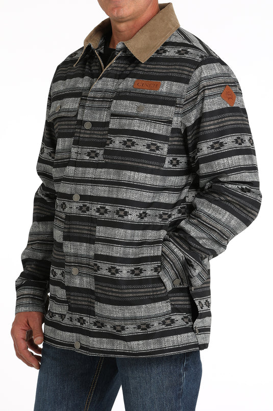 Cinch Men's Lined Canvas Jacket - Multi