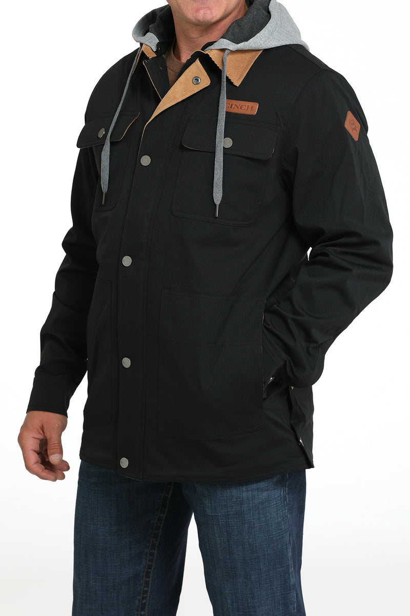 Load image into Gallery viewer, Cinch Men's Canvas Lined Barn Coat - Black
